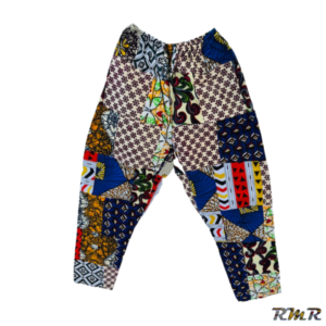 Pantalon patch de plusieurs wax ( ndiakhass ) (tenue africaine)