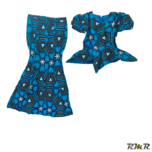 Acheter Jupe et taille basse en wax (tenue africaine)