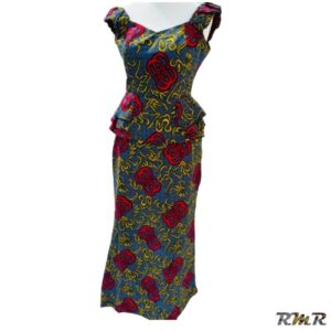 Pagne avec taille basse courte en waxTour de poitrine : 86; Taille : 76; Longueur taille basse: 56; Longueur pagne : 103; (tenue africaine)