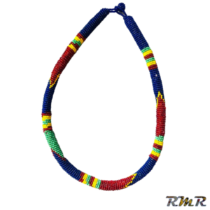 Collier à perle pour femme multi couleur. TU (collier africain)