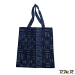 Tote Bag Wax réversible avec poche intérieure de couleur bleu noir (42x40)