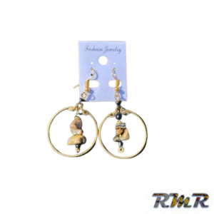 Boucle d'oreilles en laiton