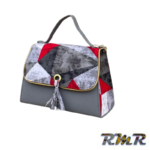 Sac à main en pagne / Gris