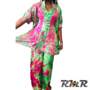 Ensemble pantalon et haut melfa - Vert