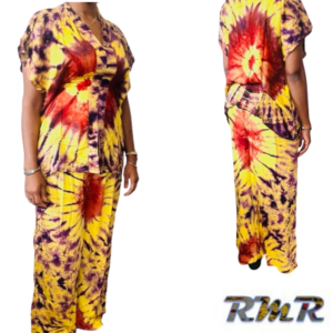 Ensemble pantalon et haut melfa - multicouleur
